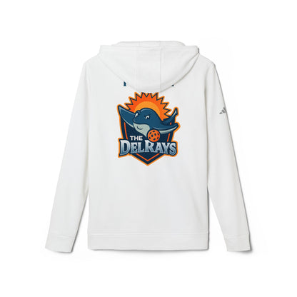 The Del Reys ADIDAS Unisex Fleece Hoodie 60% cotton/40% poly - add name