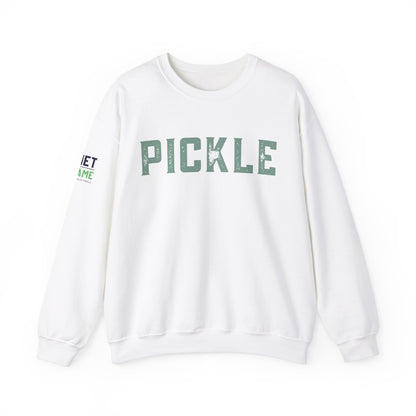 PICKLE Crew. Small Net Game logo on sleeve