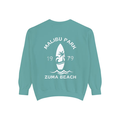 Malibu Park Zuma Beach Crew Comfort Colors - 1979