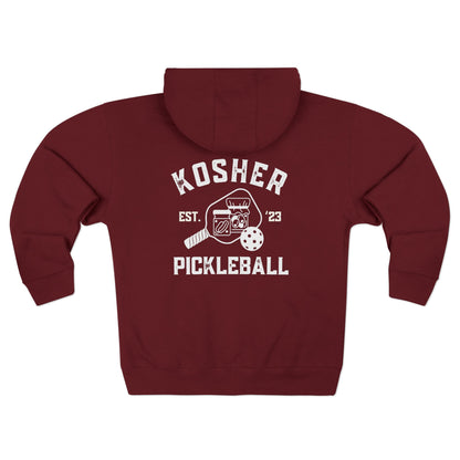 New zip down kosher pickleball sweatshirt