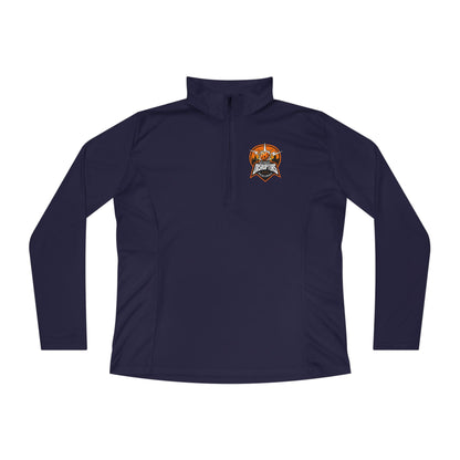 Stylish Ladies Quarter-Zip Pullover - Perfect for Active Lifestyle & Casual Wear