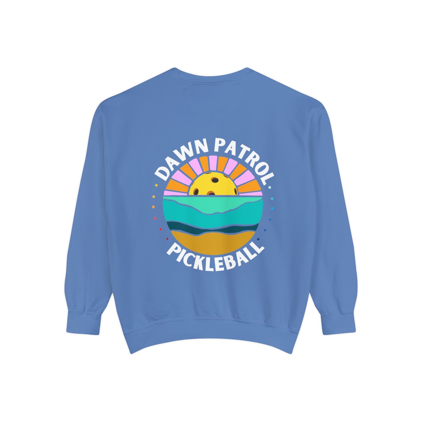 Dawn Patrol Pickleball - Unisex Beachy Garment-Dyed Crew