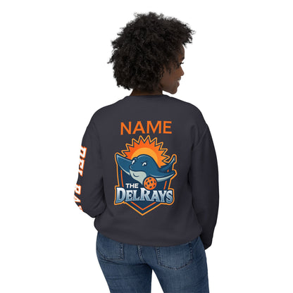The Del Rays Unisex Extra Lightweight 100% Cotton Crew - Add Name