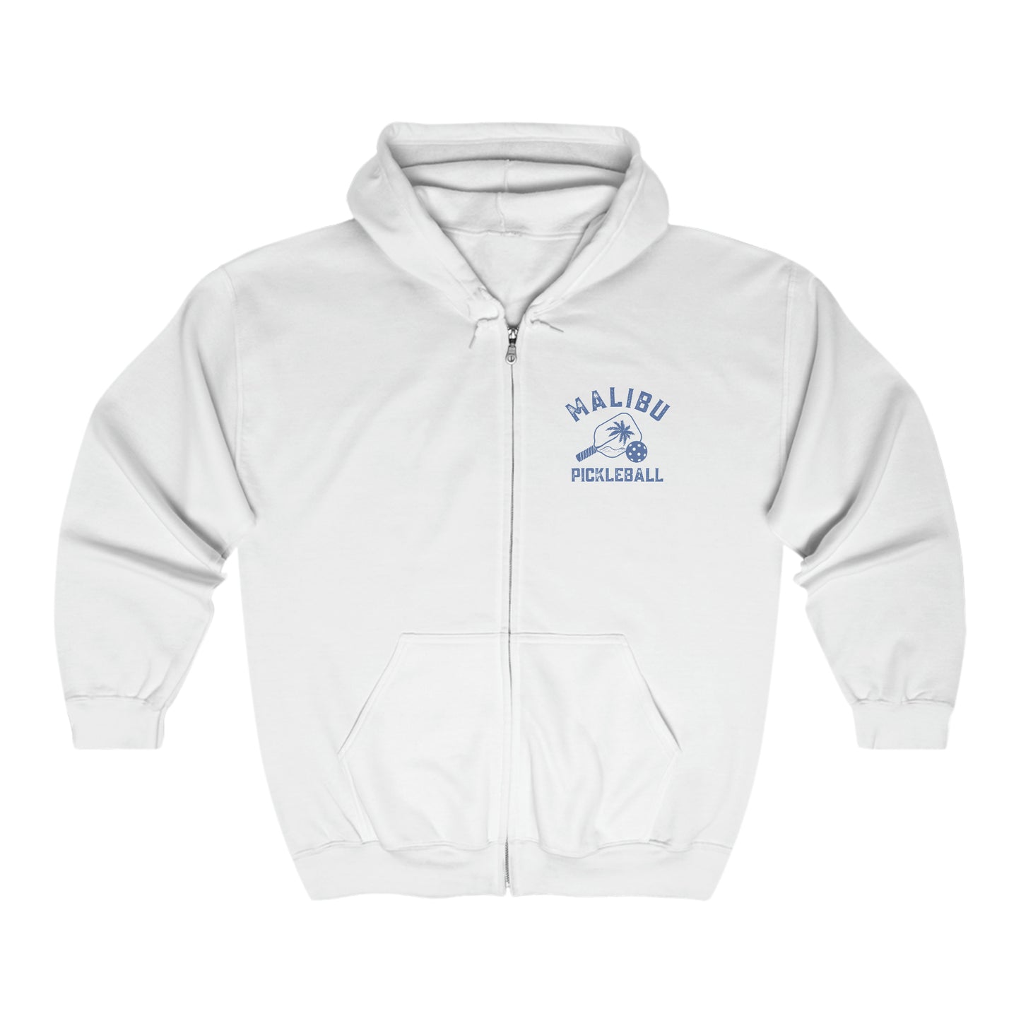 Malibu Pickleball Unisex Heavy Blend™ Full Zip Hooded Sweatshirt