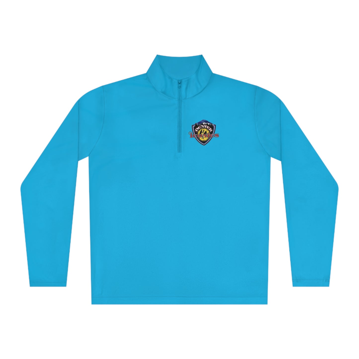 Denver Iconics - NPL Team - Unisex Quarter-Zip, Moisture Wicking, SPF 40