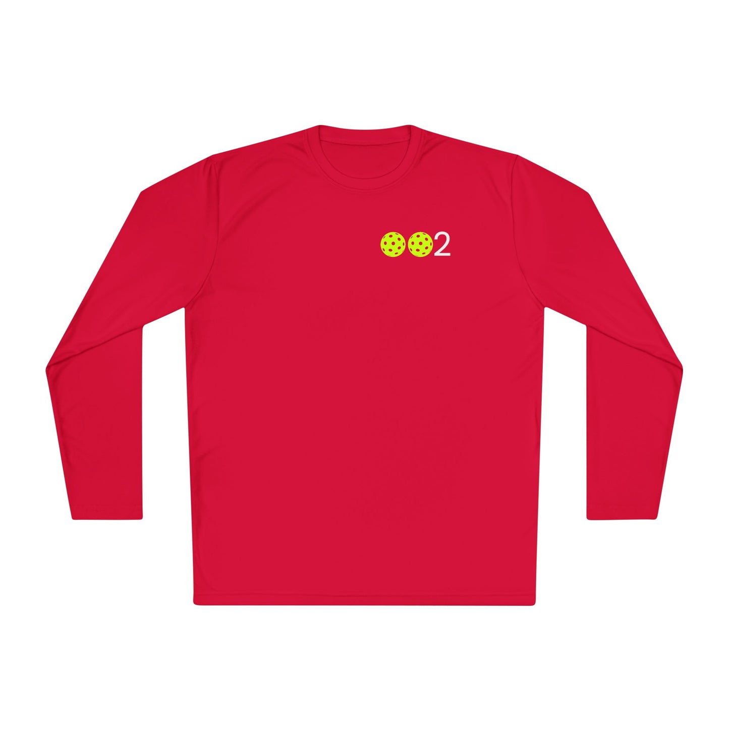 PICKLZ SPF 40 Men’s Cut/Unisex Moisture Wicking Lightweight Long Sleeve Tee - add your number in instructions