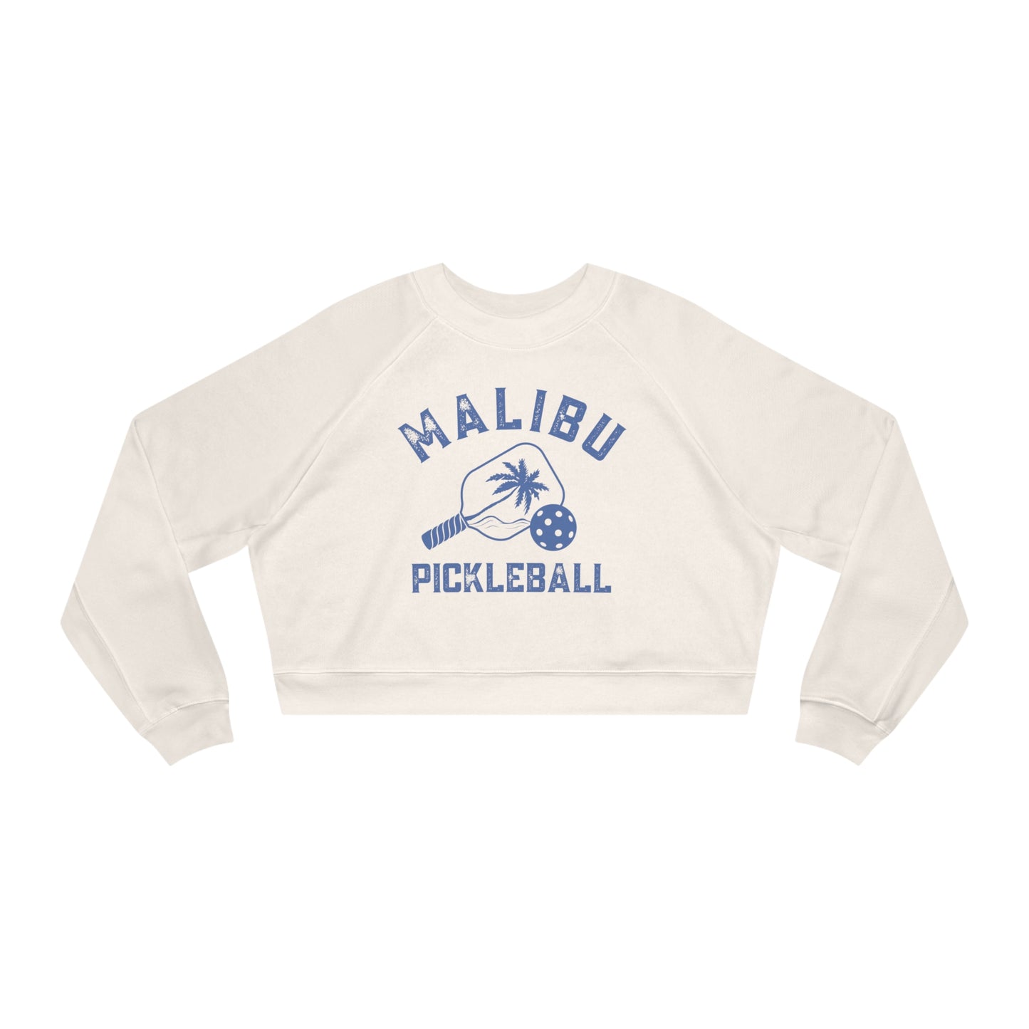 Malibu Pickleball Women's Cropped Fleece Pullover