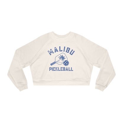 Malibu Pickleball Women's Cropped Fleece Pullover