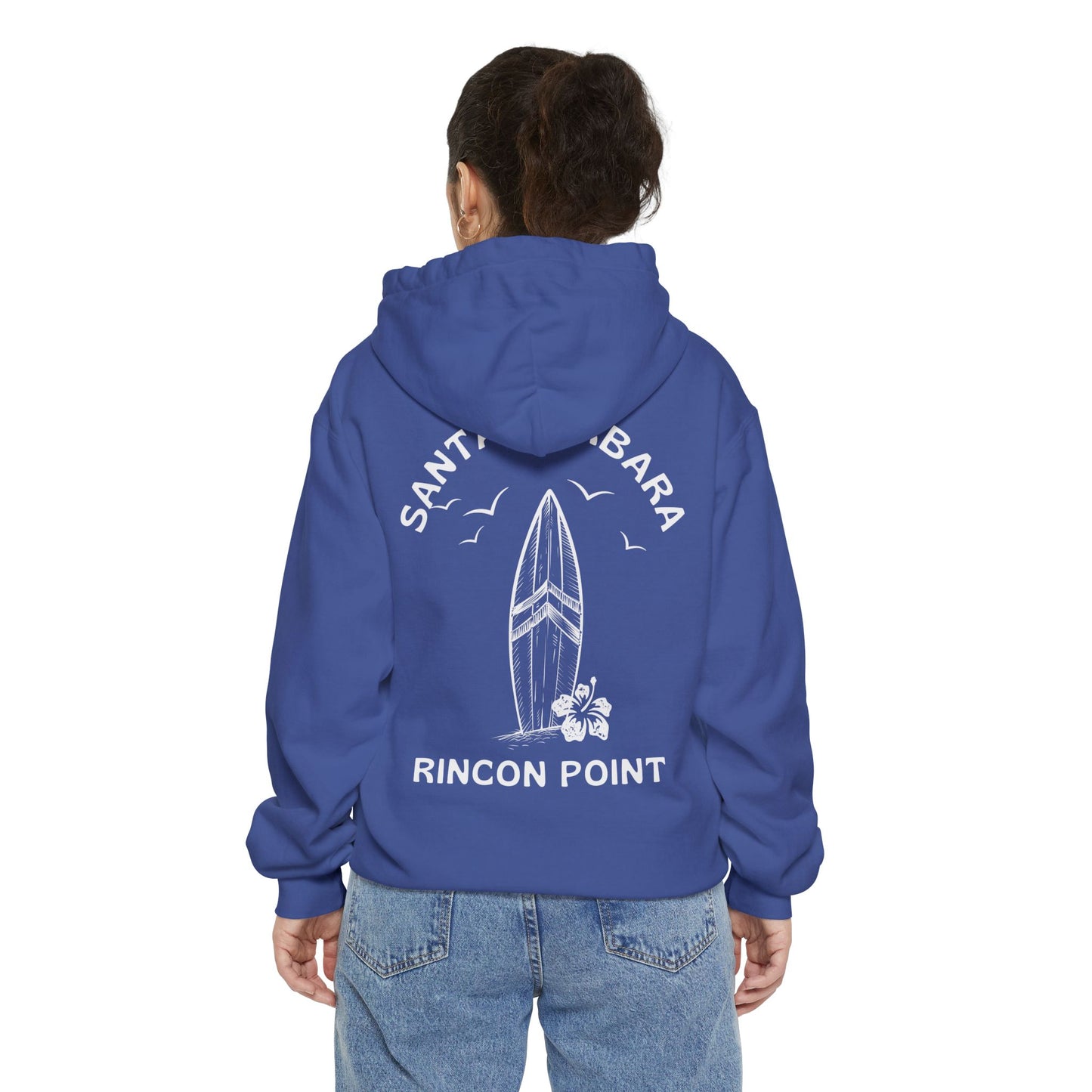 Rincon Beach Santa Barbara Hoodies - Beachy Garment Dyed