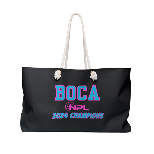 BOCA NPL ‘24 Champions Weekender Bag