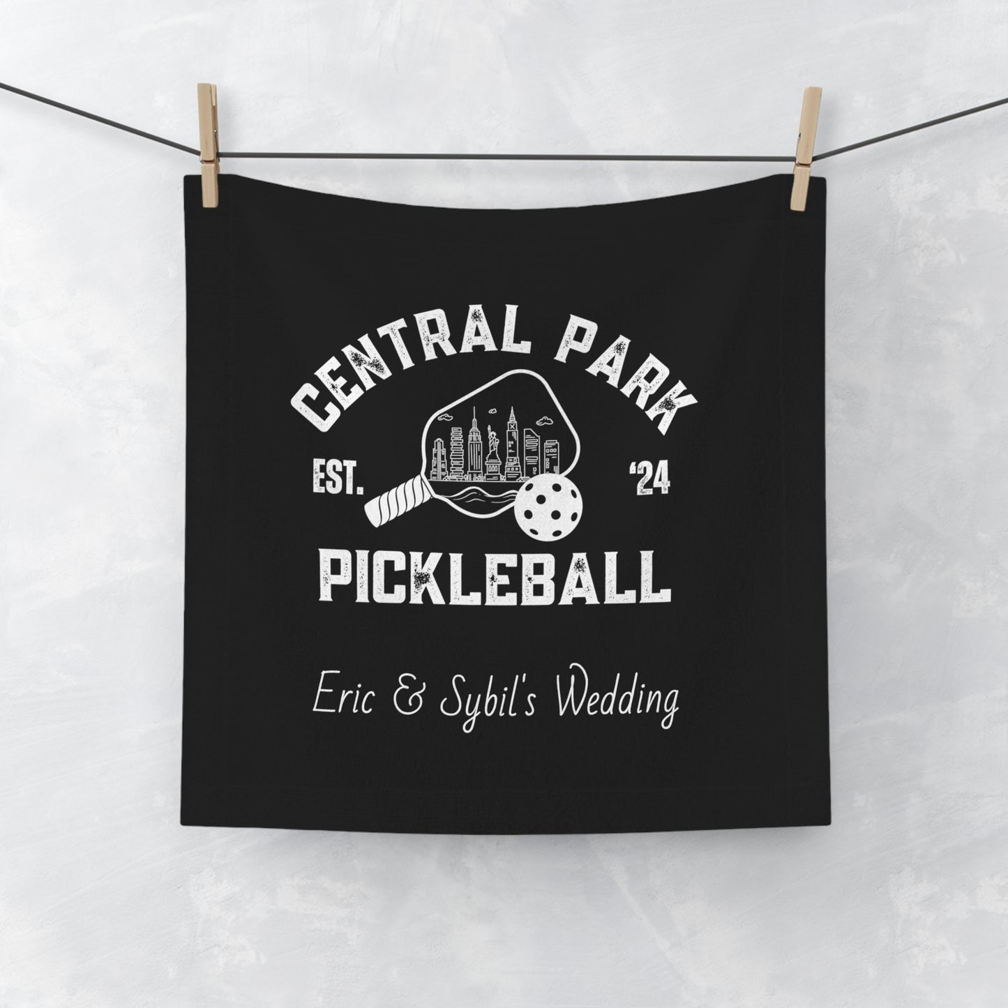 Customized Central Park Face Towel