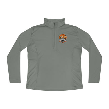 Stylish Ladies Quarter-Zip Pullover - Perfect for Active Lifestyle & Casual Wear