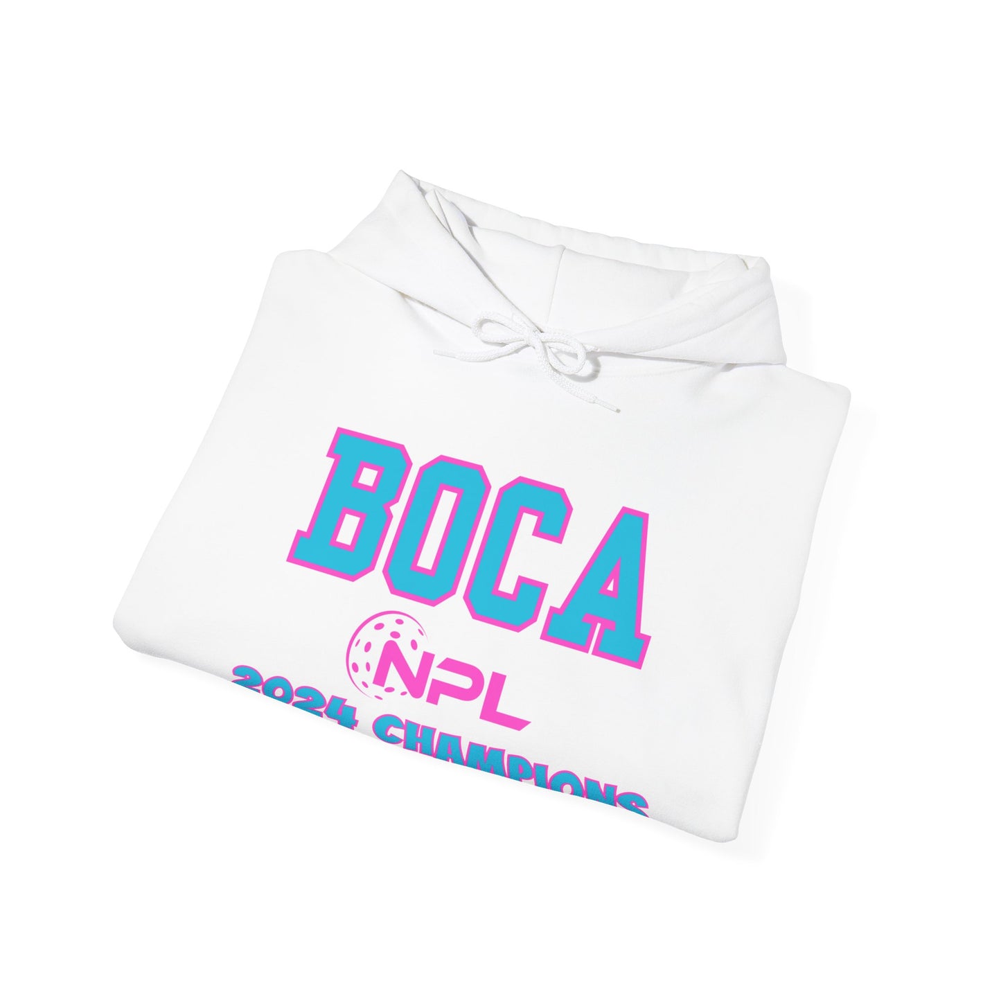 BOCA 2024 Championms Unisex Heavy Blend™ Hoodie 50/50 Plush. Can add name to sleeves