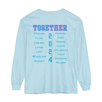 BOCA NPL ‘24 Champions - Unisex Garment-dyed Long Sleeve T- Players names back