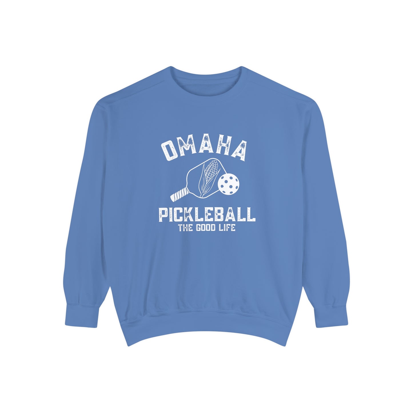 Omaha Pickleball Crew Sweatshirts - Comfort Colors