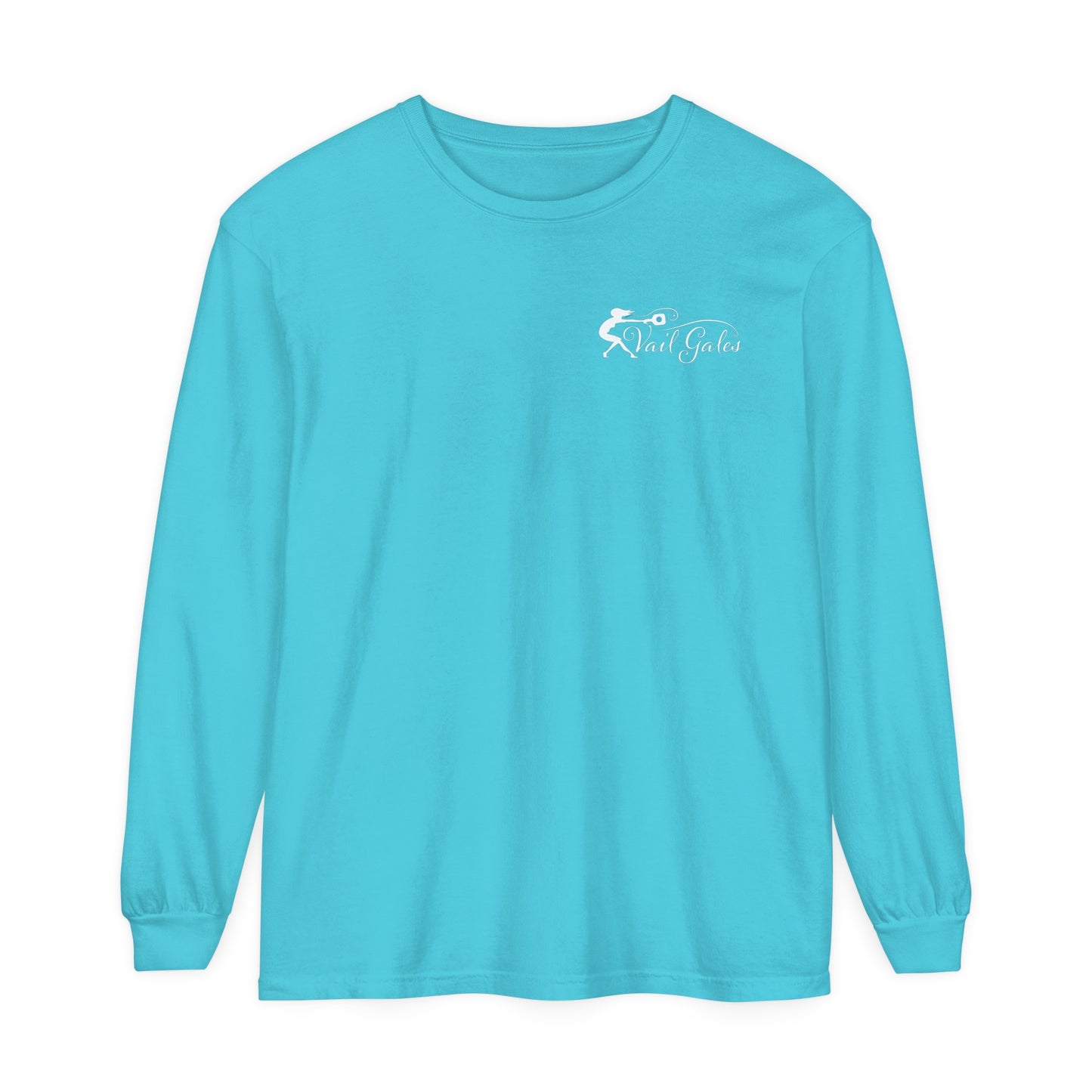 Vail Gales Pickleball Unisex Garment-dyed Long Sleeve T-Shirt