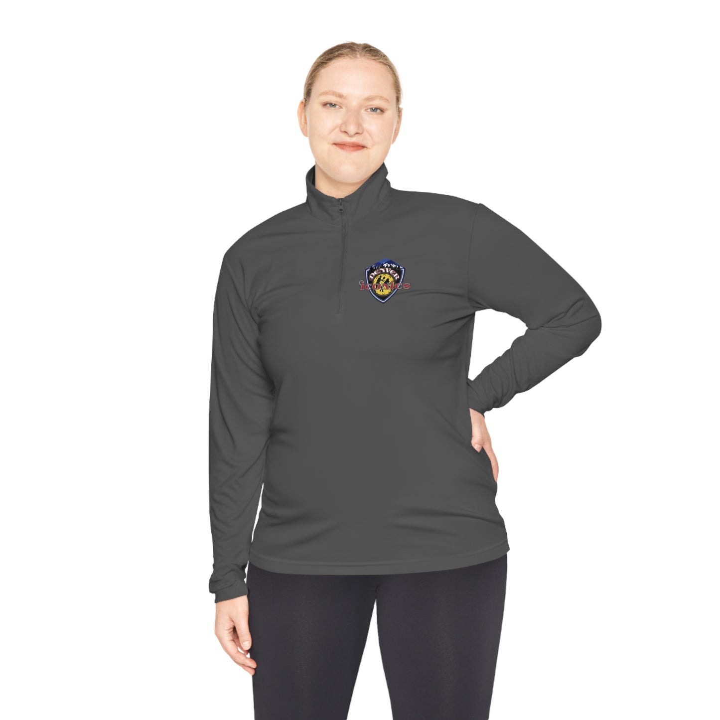 Denver Iconics - NPL Team - Unisex Quarter-Zip, Moisture Wicking, SPF 40