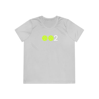 PICKLZ SPF 40 Ladies Moisture Wicking  Competitor Tee - add your number in instructions