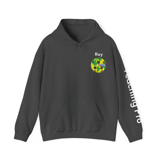 Ray IPTPA Pickleball Unisex Hoodie - customize sleeves & left chest