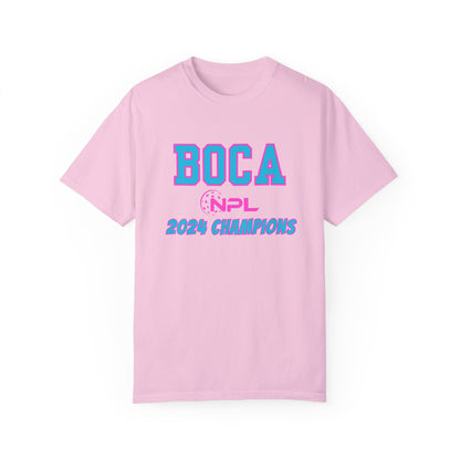 BOCA NPL ‘24 Champs Garment Dyed -Unisex Garment-Dyed T-shirt