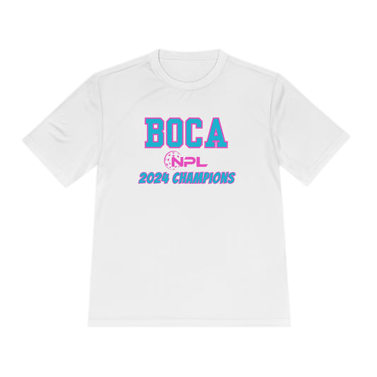 BOCA NPL ‘24 Championship - Unisex SPF 40 Moisture Wicking Tee