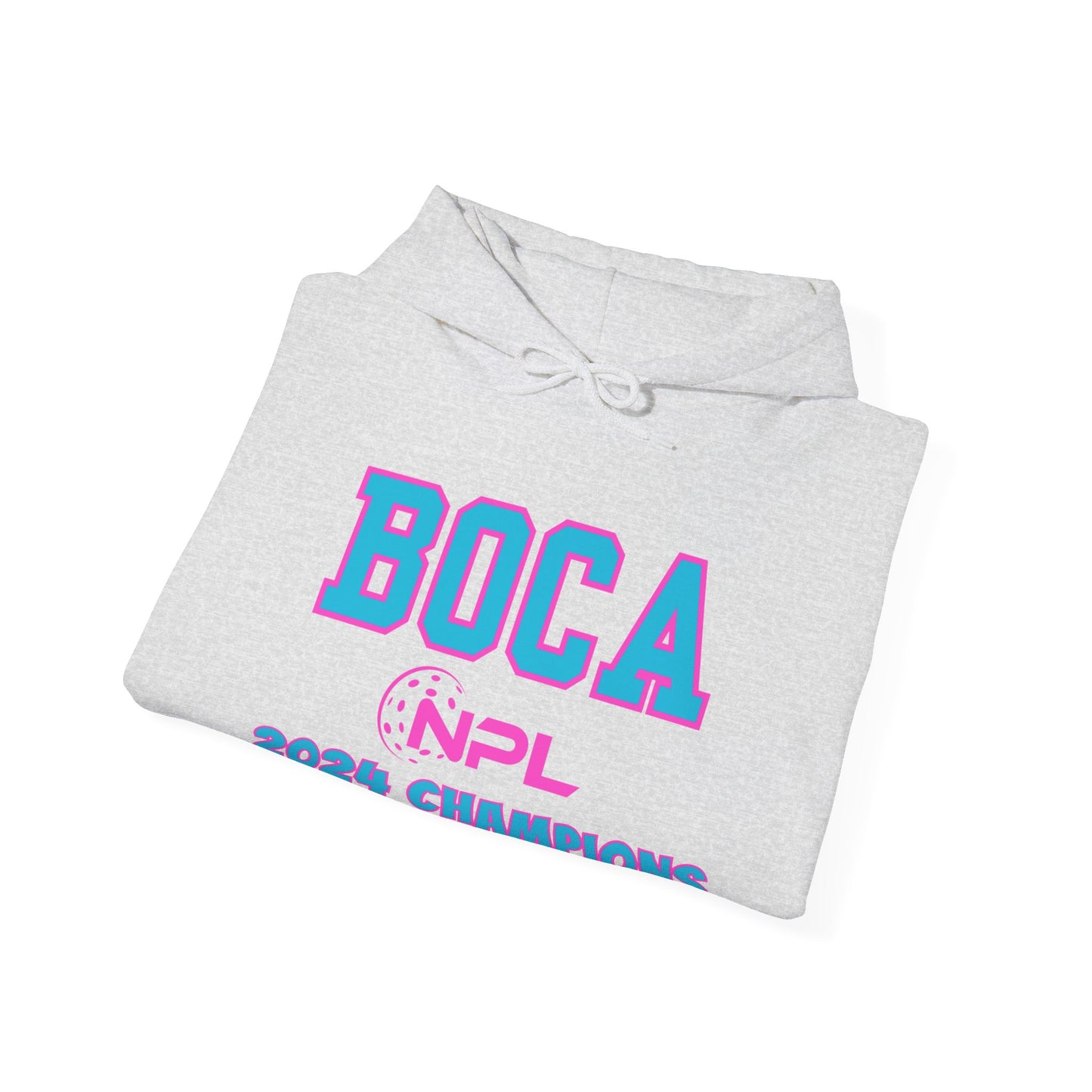 BOCA 2024 Championms Unisex Heavy Blend™ Hoodie 50/50 Plush. Can add name to sleeves