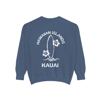 Hawaiian Islands - KAUAI Surf & Beach Crews - Comfort Colors