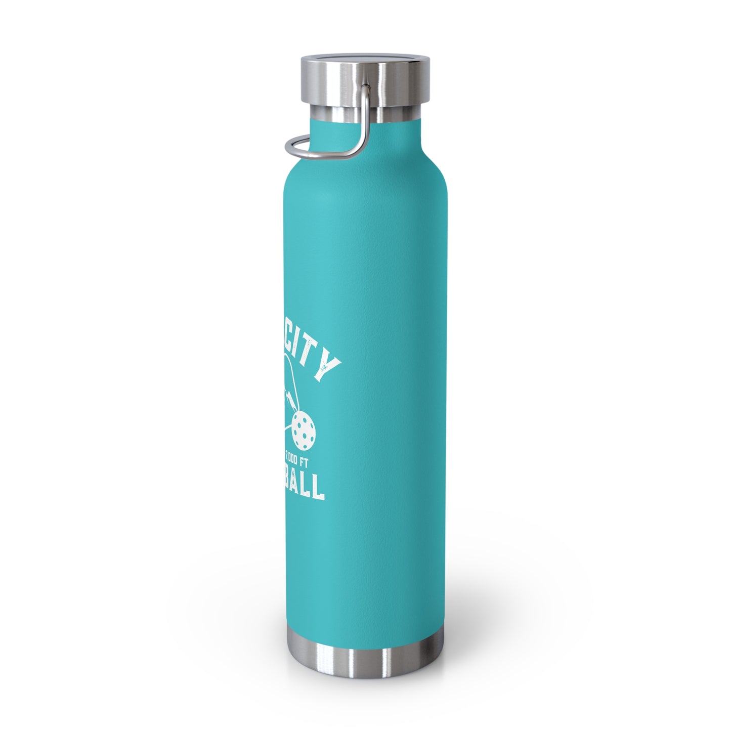 Park City Utah Pickleball - Copper Vacuum Insulated Bottle, 22oz