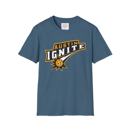 Austin Ignite NPL Team  - Unisex 100% cotton soft style T - can customize back