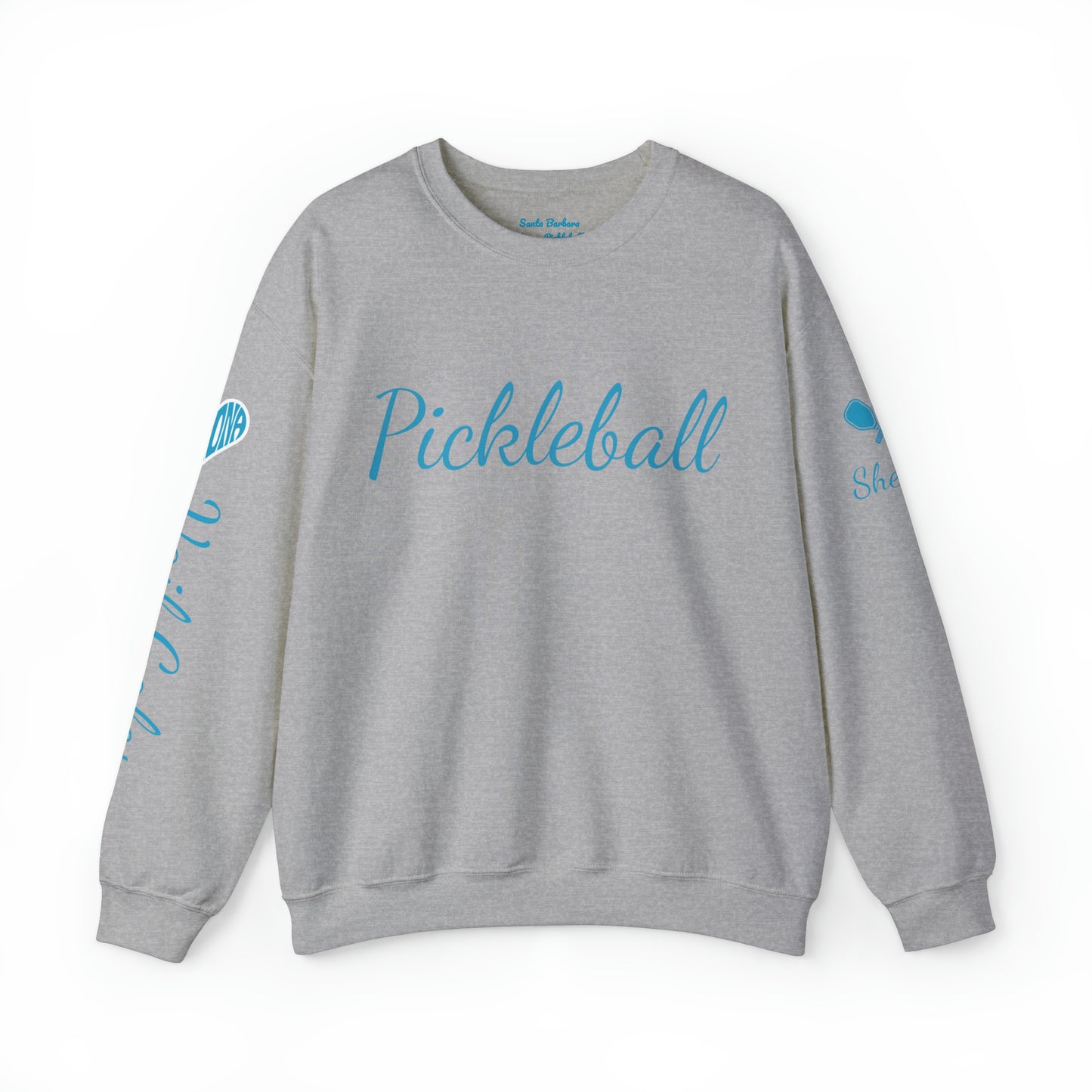 Copy of Vail Gales Pickleball Script Crew Sweatshirt - Customized