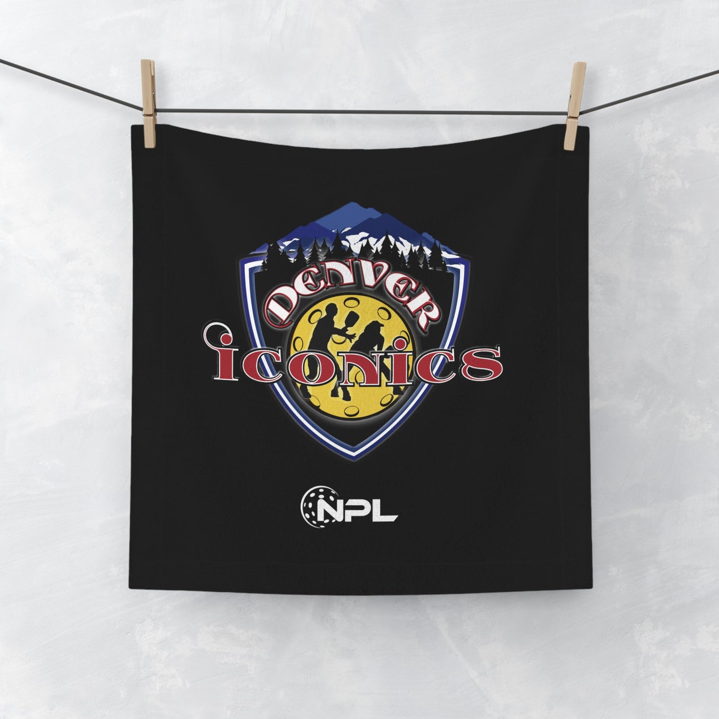 Denver Iconics NPL Team - Pickleball Face Towel