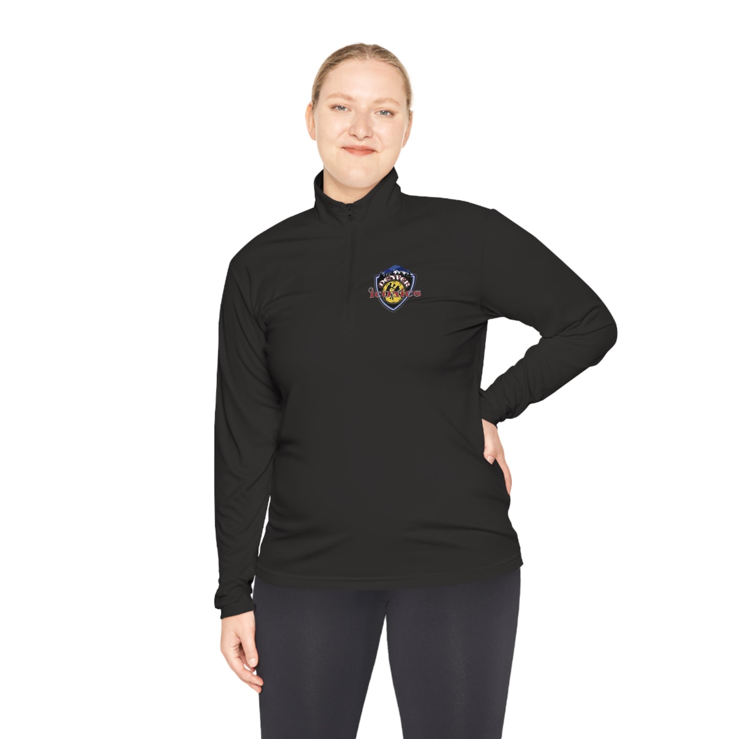 Denver Iconics - NPL Team - Unisex Quarter-Zip, Moisture Wicking, SPF 40