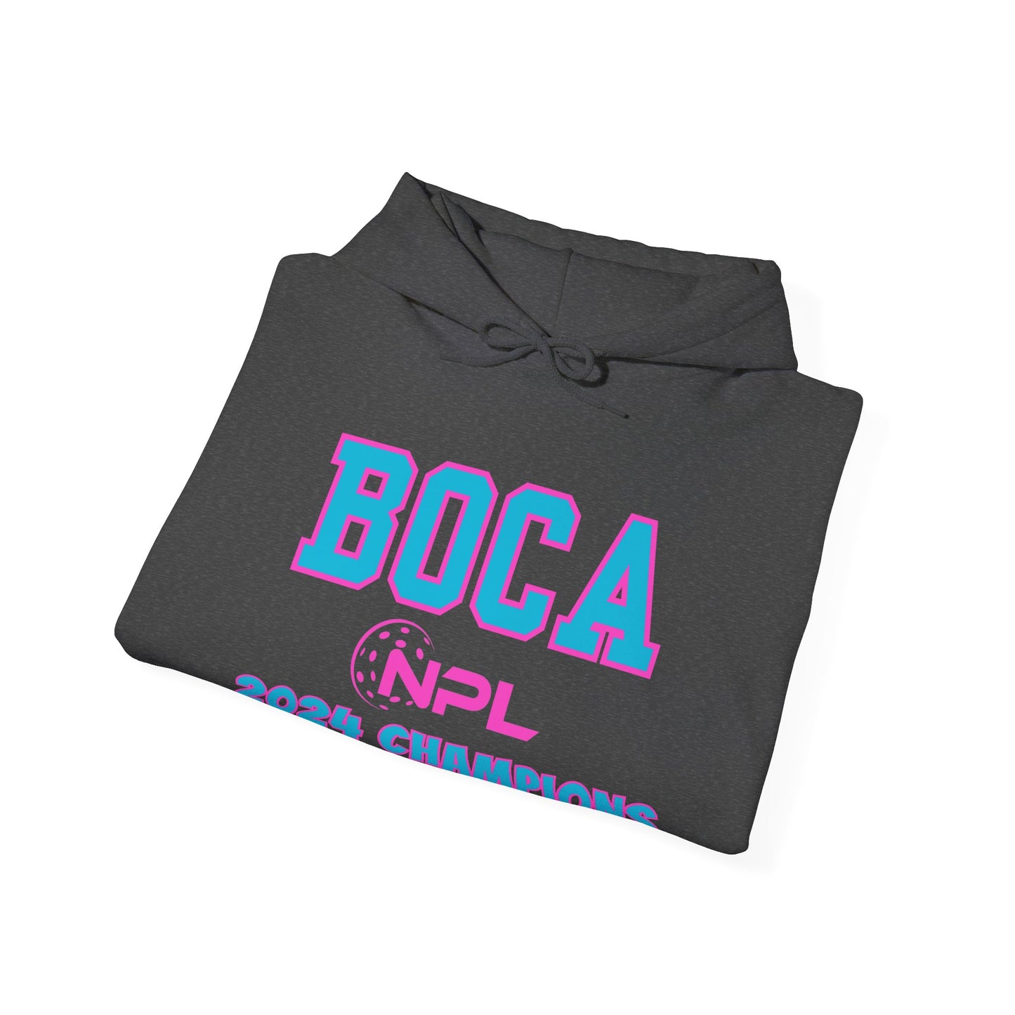 BOCA 2024 Championms Unisex Heavy Blend™ Hoodie 50/50 Plush. Can add name to sleeves