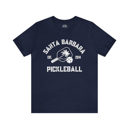 Santa Barbara Pickleball original  - 2 day - Unisex 100% airline cotton Jersey Short Sleeve Tee