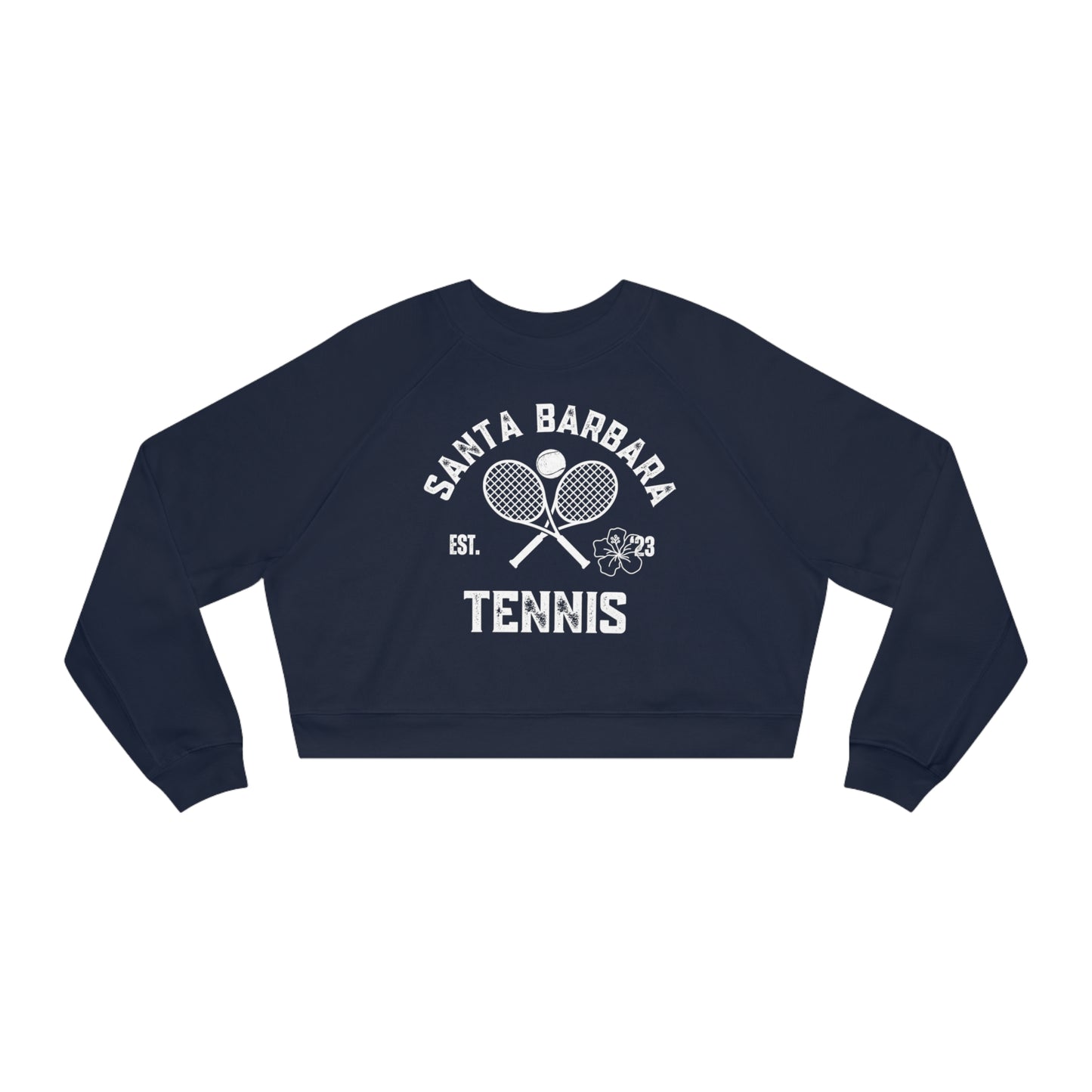 Santa Barbara Tennis - Women's Cropped Fleece Pullover