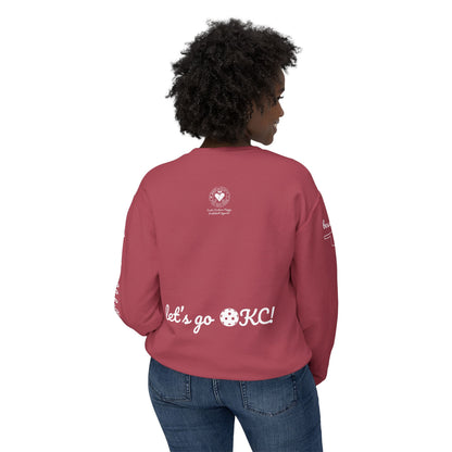 Boss Lady Unisex Lightweight Crewneck Sweatshirt