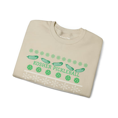 Not So Ugly Kosher Holiday Crew - Living that dilly life - can customize sleeve