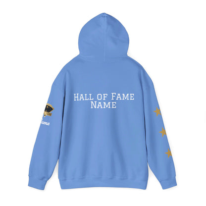 Pickleball Hall of Fame (RIFKIN example) - Hoodie - Customize Hall of Fame Name, or no name