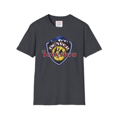 Denver Iconics NPL Team - Unisex 100% cotton soft style T - can customize back