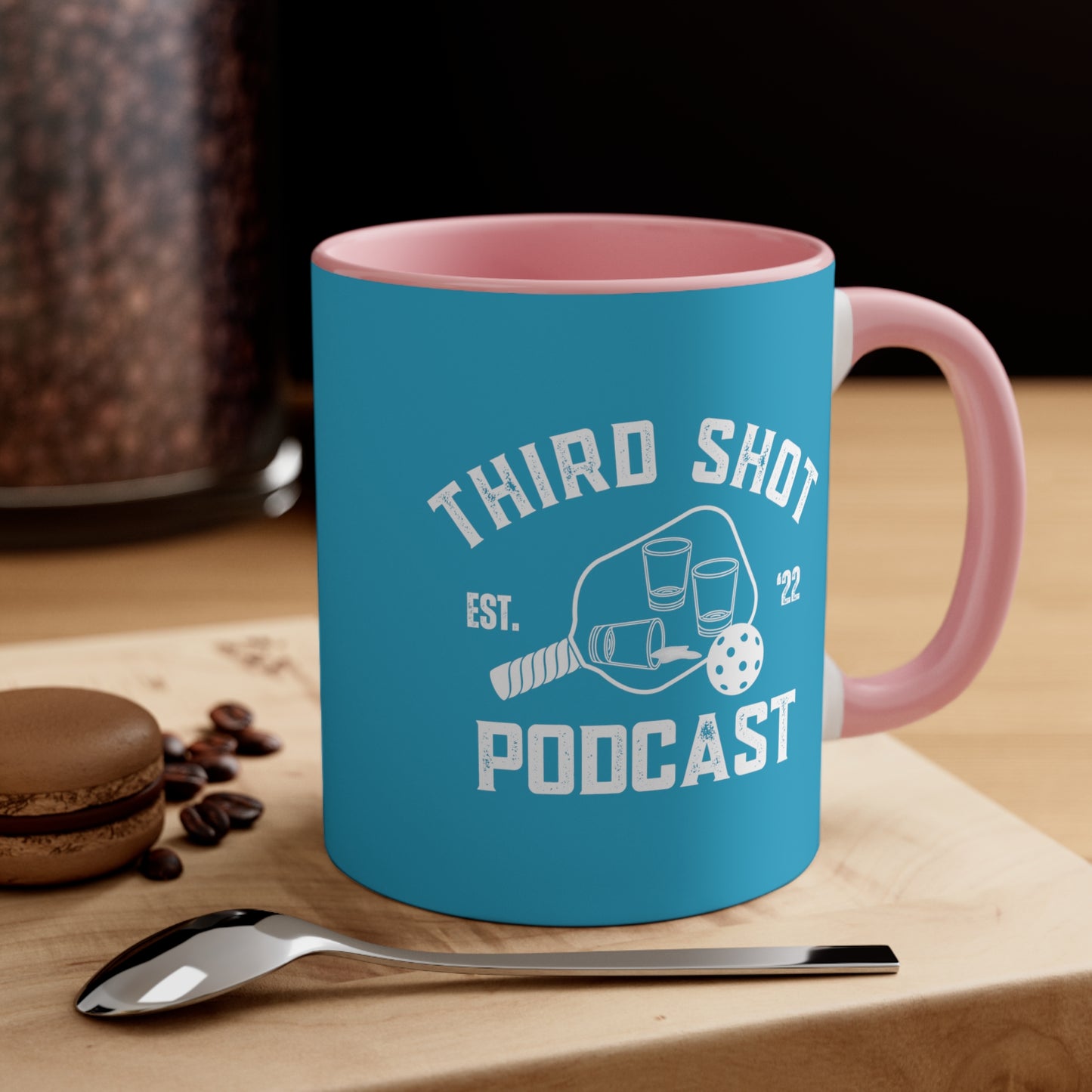 Third Shot Podcast Morning Podcasters Coffee Mug, 11oz