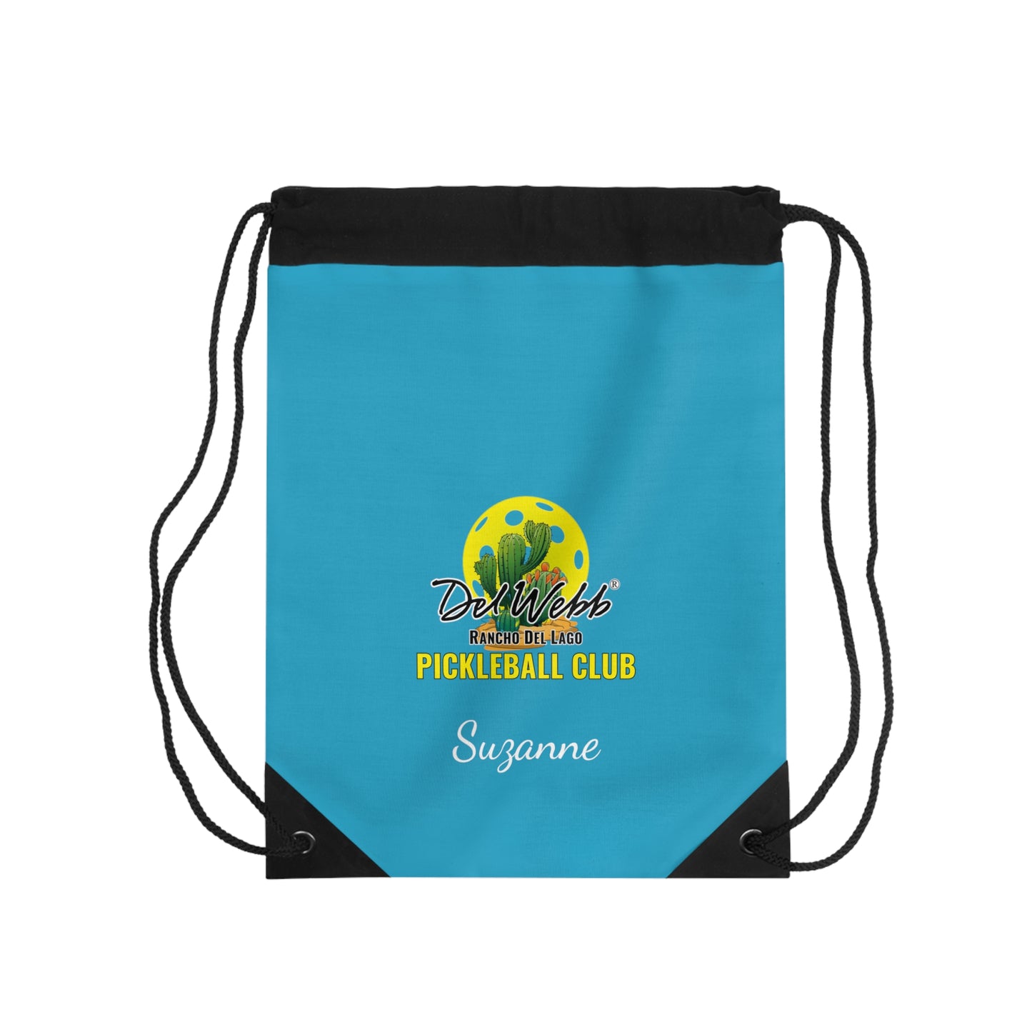 Del Webb Pickleball - Drawstring Bag - Can customize