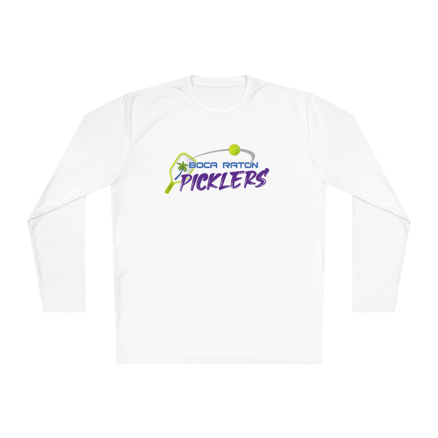 Boca Raton Picklers NPL Team - Unisex Fuller Cut -Moisture Wicking Lightweight Long Sleeve, SPF 40 - customize back