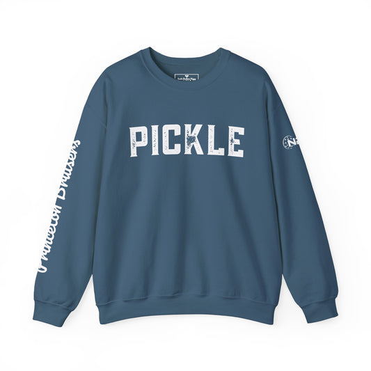PICKLE w/ Princeton NPL Team in script - custom Crew  - personalize sleeve and or back