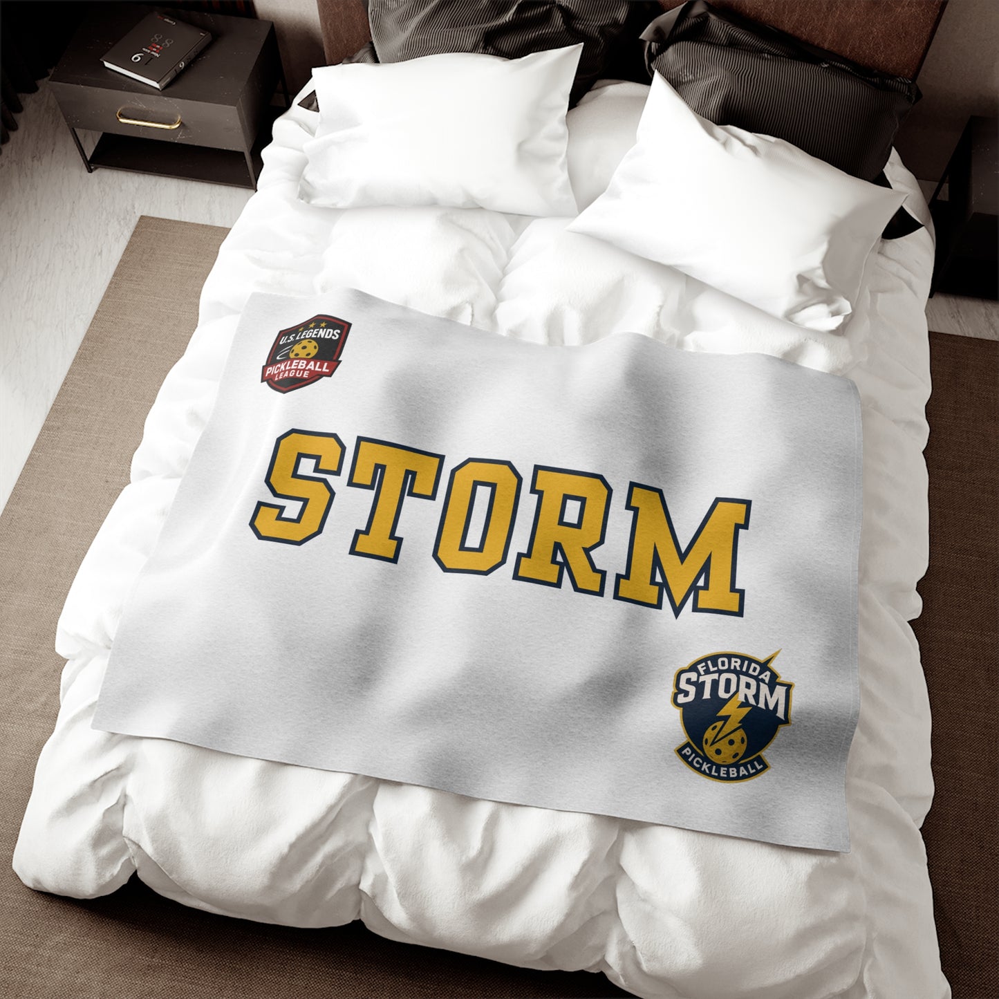 Florida Pickleball - STORM Sweatshirt Blanket