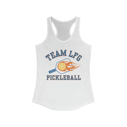 Team LFG Pickleball - customize back - Women's Ideal Racerback Tank