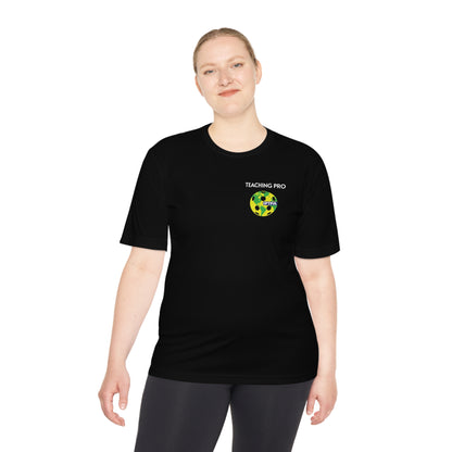 IPTPA Teaching Pro Unisex SPF 40,Moisture Wicking Tee (can add name front or back)