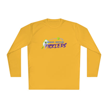 Boca Raton Picklers NPL Team - Unisex Fuller Cut -Moisture Wicking Lightweight Long Sleeve, SPF 40 - customize back