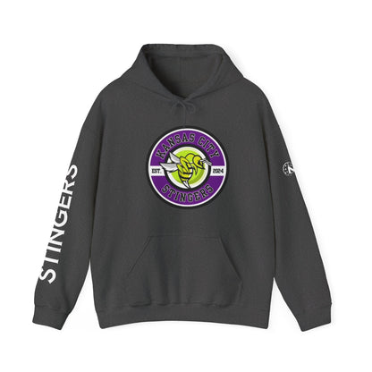 Kansas City Stingers style 2- Customize Back - Unisex 50/50 Hoodie