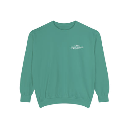 Santa Barbara Hendry’s Beach Crew Sweatshirts - Comfort Colors