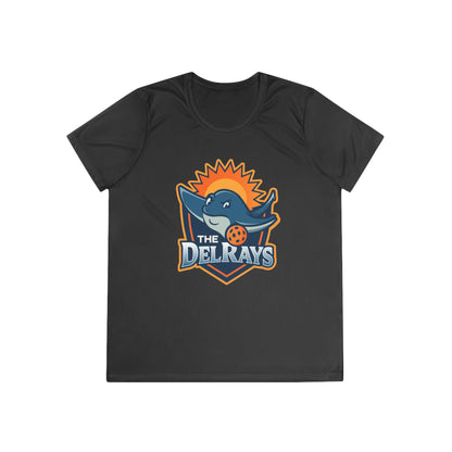 The Del Rays Ladies SPF 40 Sprt Tek Competitor Tee - Add name